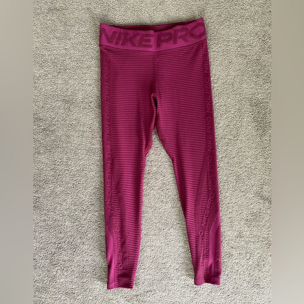 Nike fleece thermal leggings